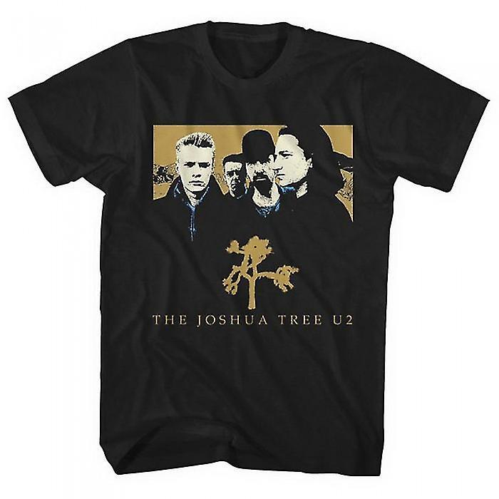 U2 Unisex Adult Joshua Tree T-Shirt Black L