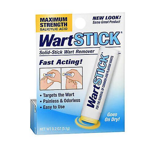 Wartstick Wart Stick Solid-Stick Remover Maximum Strength, 0.2 oz (Pack of 1)