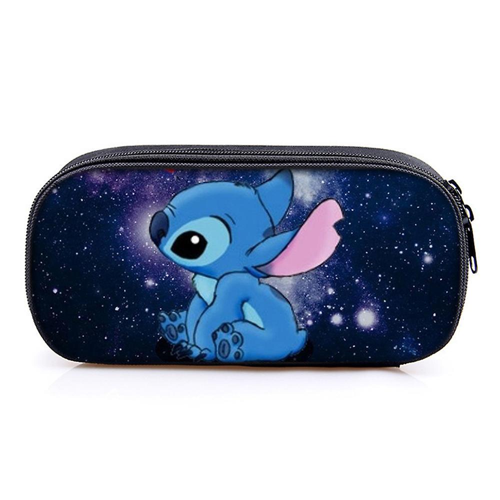 Shinestar Stitch Printed Stationery Bag Pencil Case Pen Pouch Pen Holder Organizer For Kids Gifts C