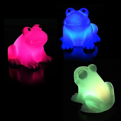 Trumsen Energy Magic Led Cute Frog Night Light Lamp Changing Colors Colorful Lamp Gift