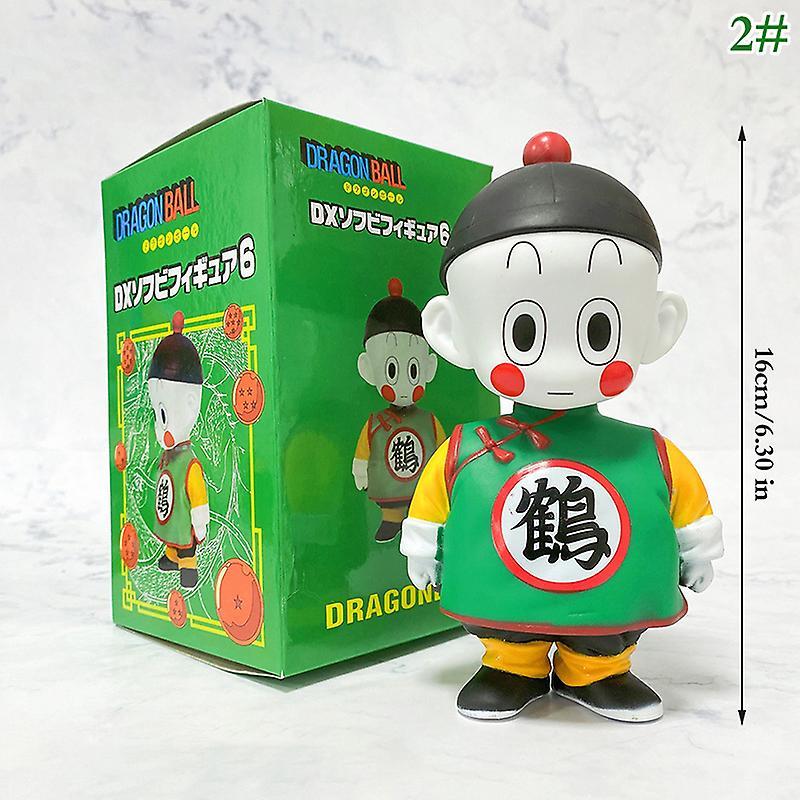 unbrand Dragon Ball Chiaotzu Pilaf Uron Anime Action Figure Toys Collection Figures Gift without box dumpling