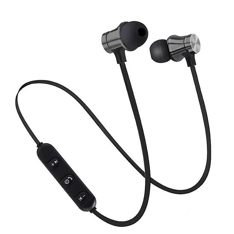 Slowmoose Bluetooth V4.2, Wireless Stereo Earphone With Microphone For Iphone And Android Black