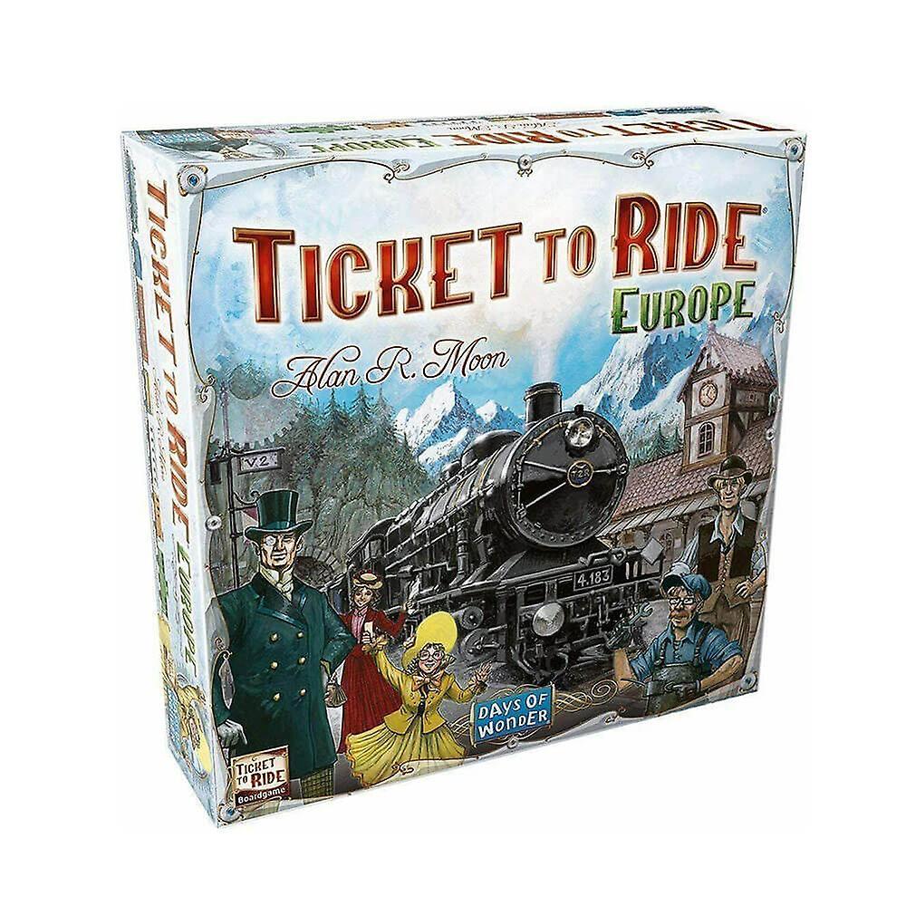 Days Of Wonder Ticket To Ride Europe Board Strategy Game Family Party Game Christmas Gift