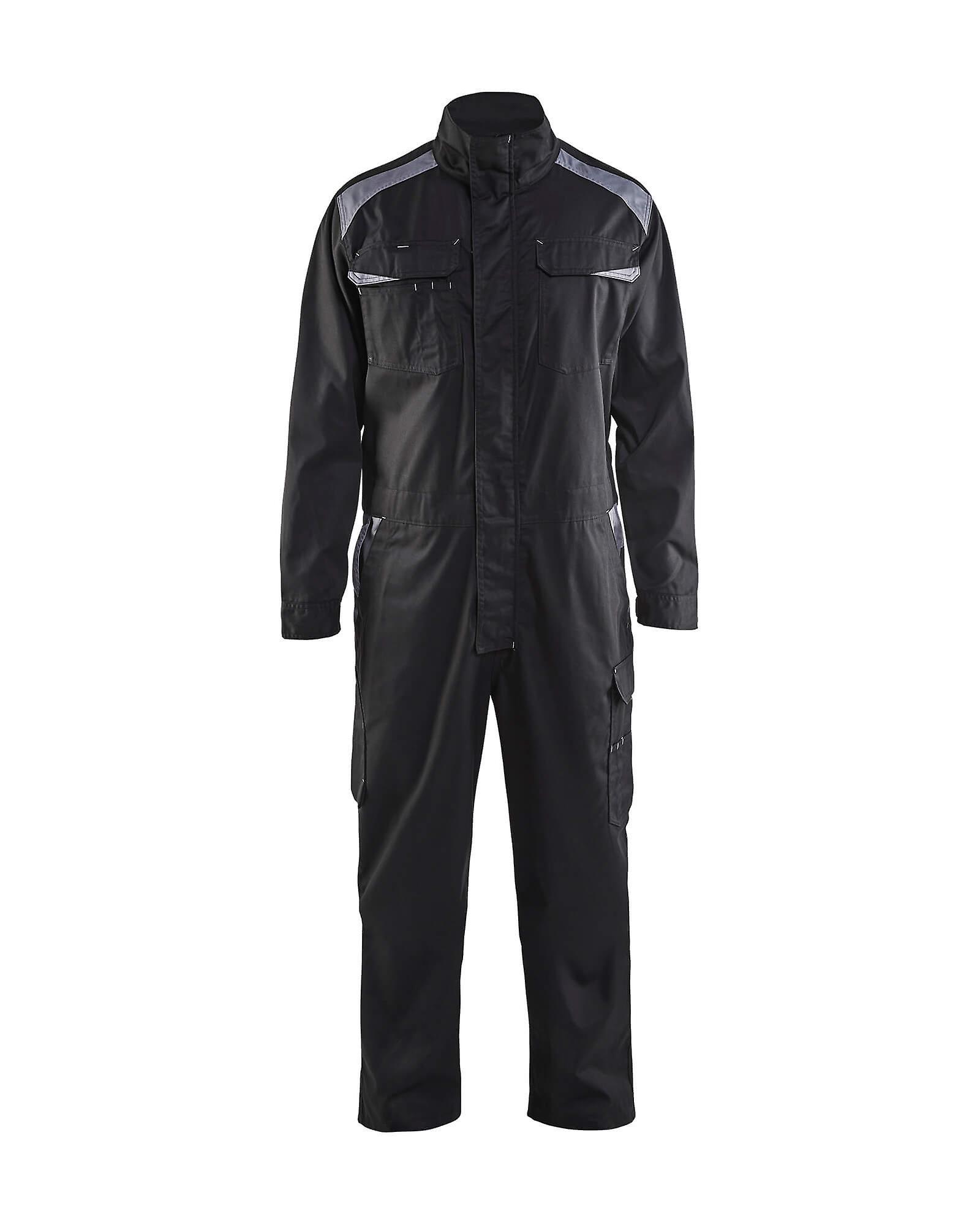 Blaklader 6054 workwear industry overalls - mens (60541800) Black/grey 30r