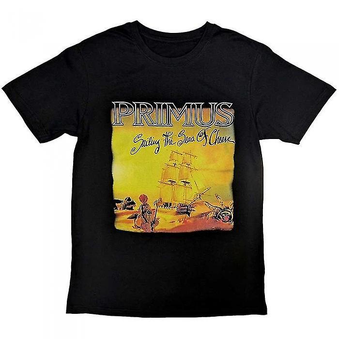 Primus Unisex Adult Sailing The Seas Of Cheese T-Shirt Black XL