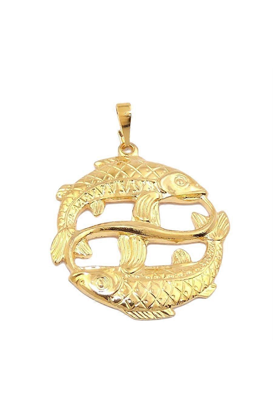 Gallay Zodiac Pendant Pisces Gold Plated - Gl02726