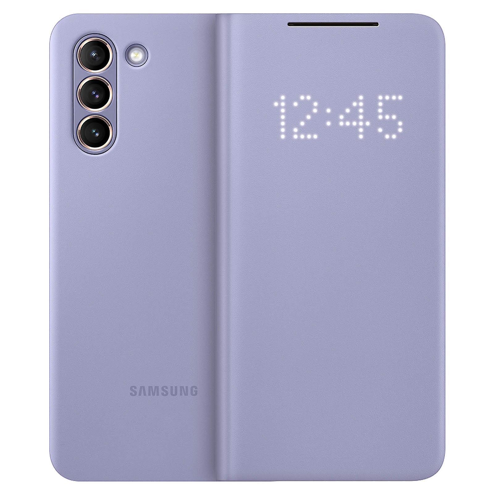 Official Samsung LED View Cover Case for Samsung Galaxy S21 Plus - Purple