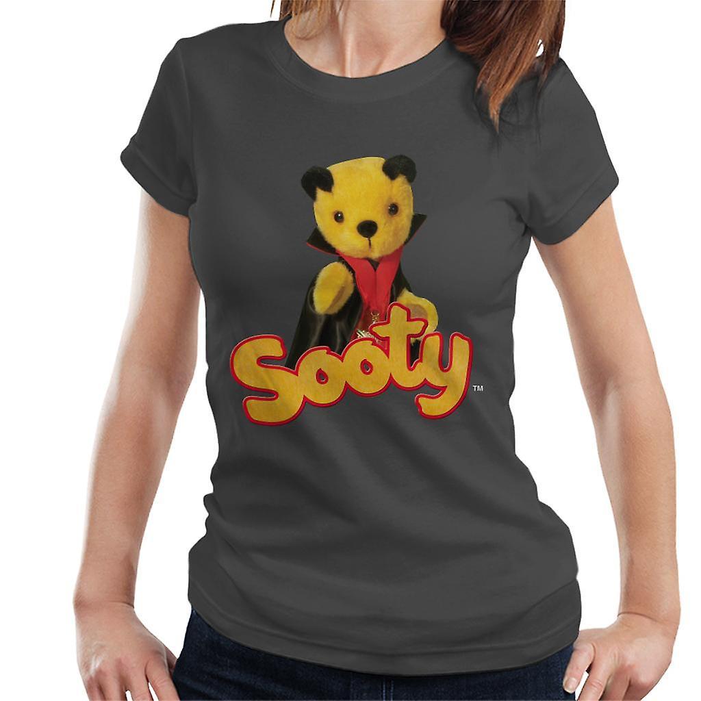 Sooty Halloween Vampire Women's T-Shirt Charcoal Medium