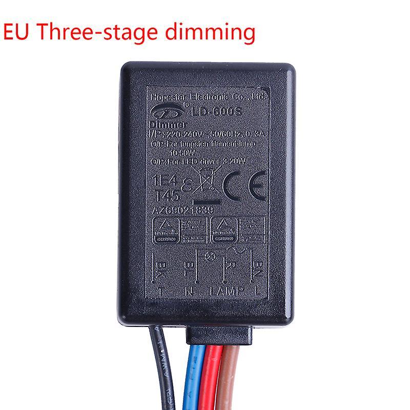 He Fei Mao Qiang Dian Zi Shang Wu You Xian Gong Si LD-600S Build-in 3 Way Finger Touch Dimmer ON/OFF Switch US EU HFMQV EU 220V