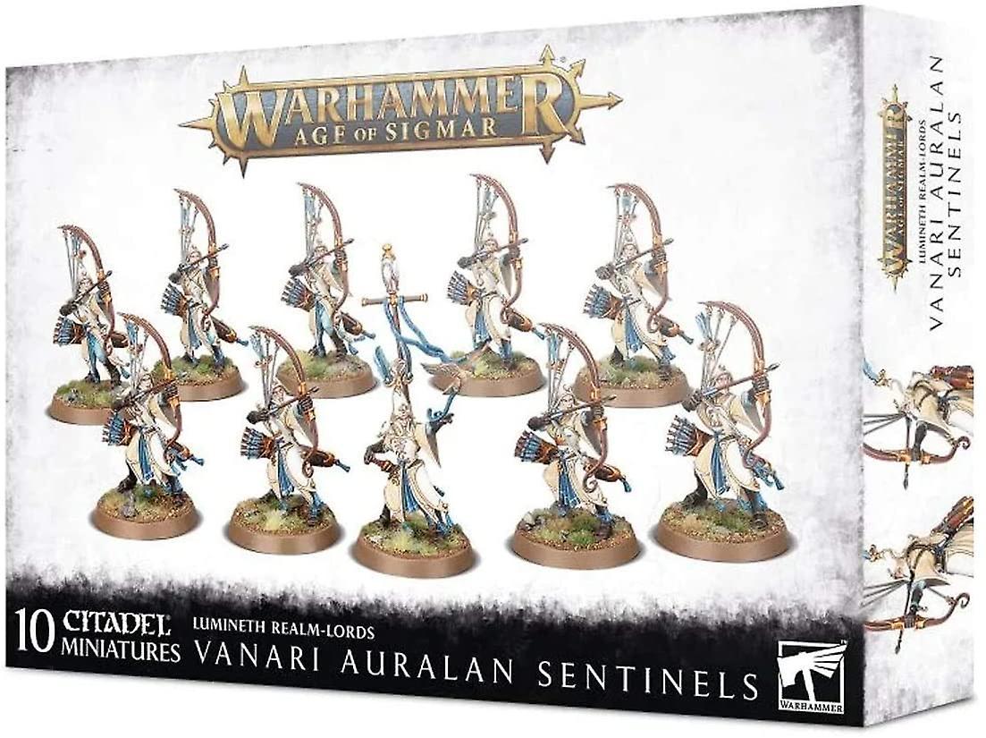 Games Workshop    Age of Sigmar   Lumineth Realm Lords: Vanari Auralan Sentinels