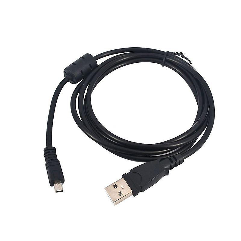 Hellfire Trading for Panasonic Lumix DMC-TZ57 Charger Cable Data Sync Transfer Lead Black