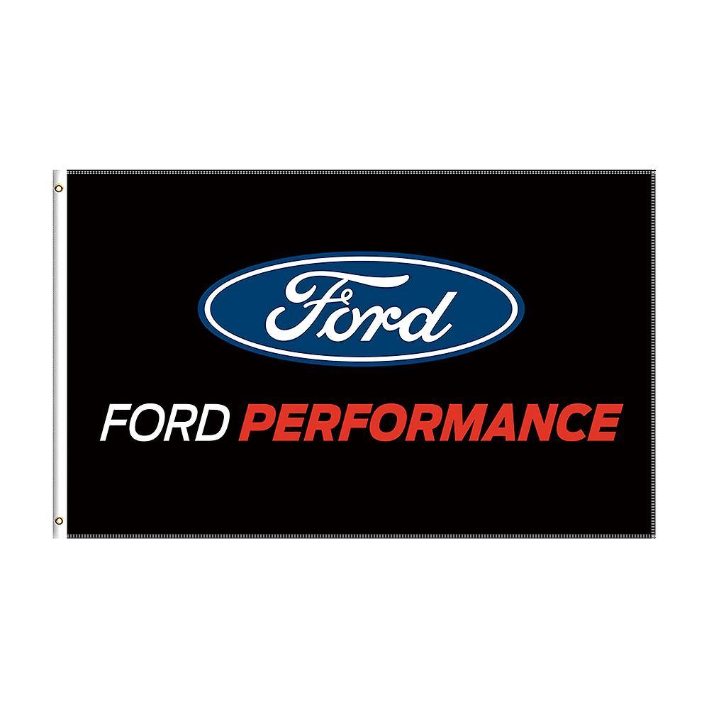 Redkid 3x5 Ft Ford Car Flag Polyester Printed Car Banner For Oudoor Hanging 90x150cm E-576