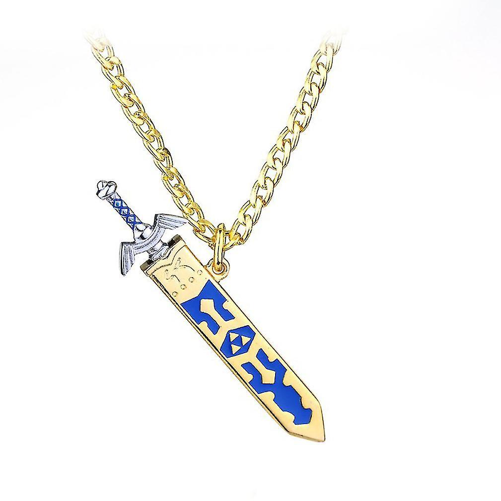 Tikuajgift Legend Of Zelda Sword Anime Necklace Jewelry Pendant Cosplay Accessories Christmas Gift