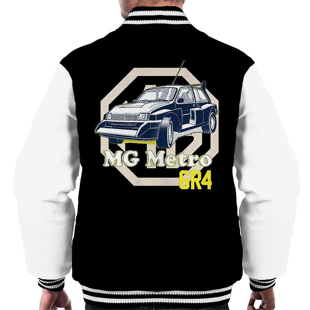 MG Metro 6R4 British Motor Heritage Men's Varsity Jacket Black/White XX-Large