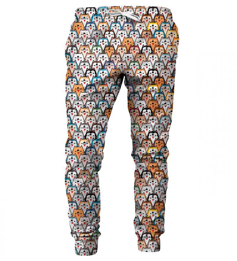 Mr Gugu & Miss Go Mr. Gugu Miss Go Colorful wolf  sweatpants clear L