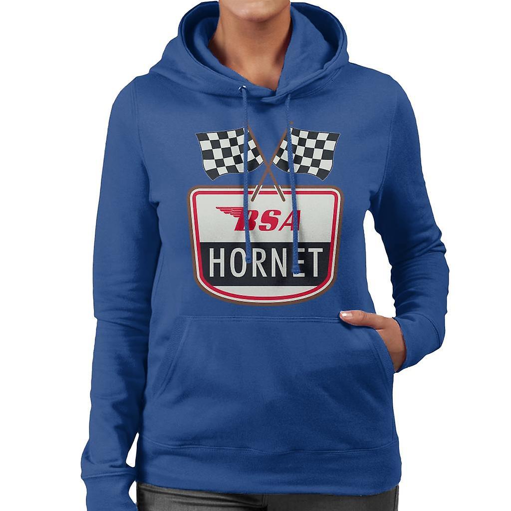 BSA Hornet Women's Hooded Sweatshirt Royal Blue Small