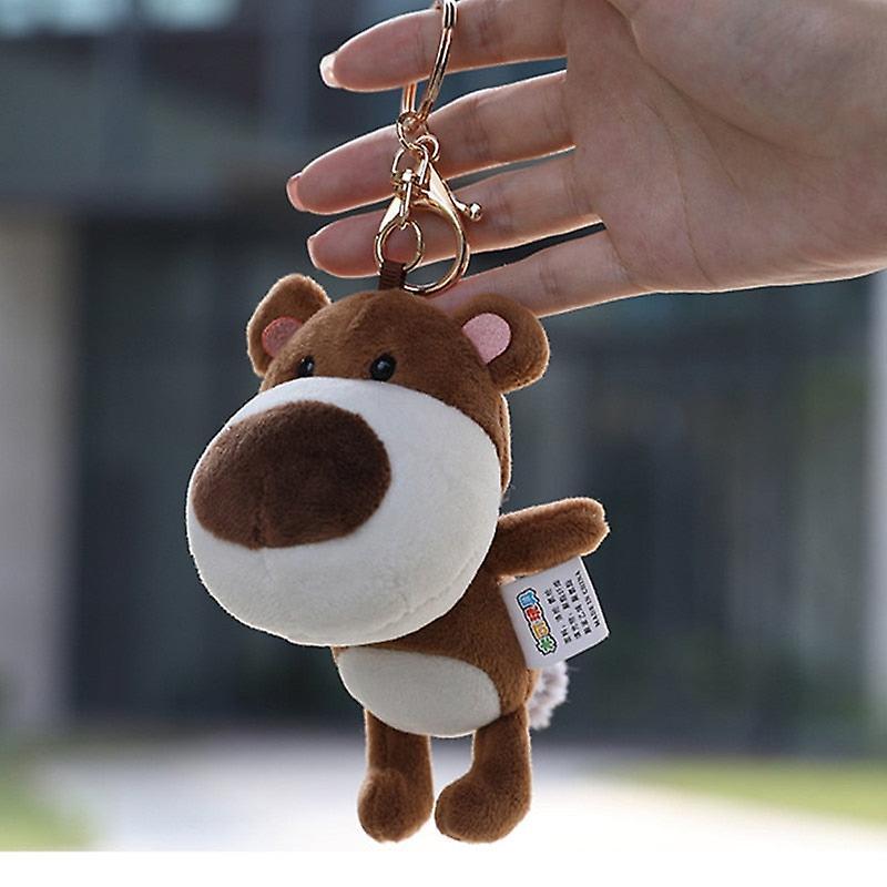 Slowmoose Cute Cartoon Animal Design-plush And Soft Stuffed Key Chain Toy H-13cm