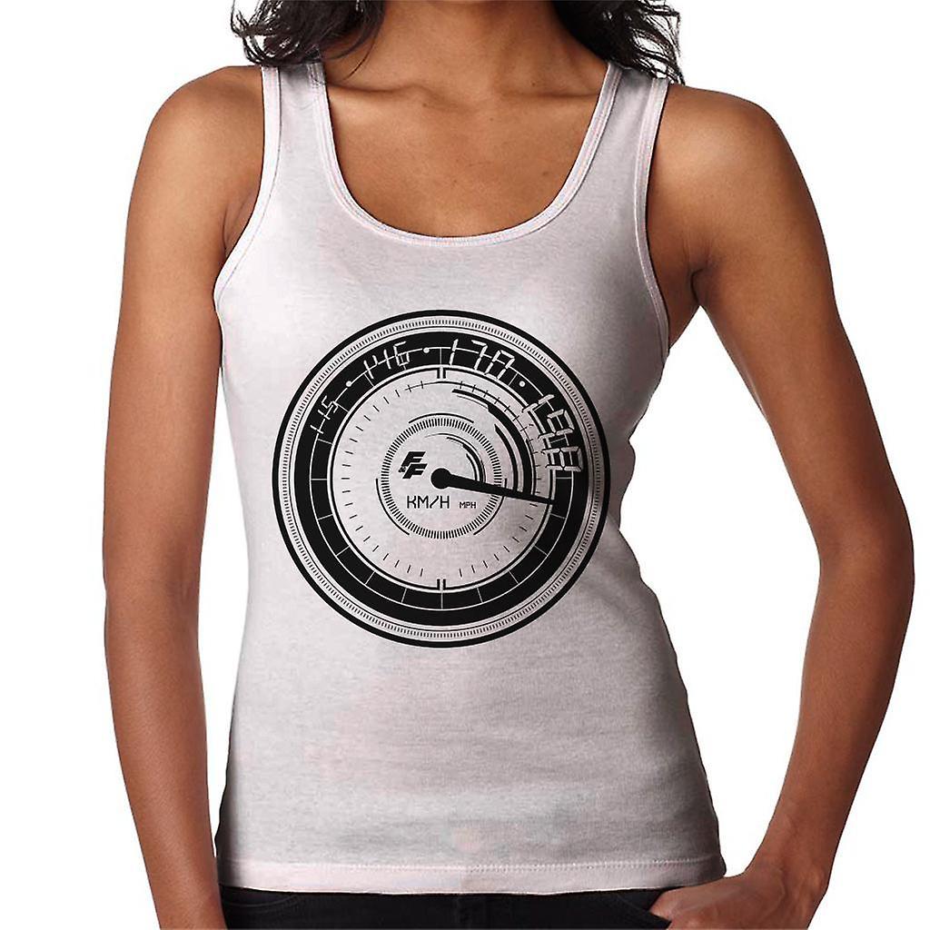 Fast & Furious Fast and Furious Speedometer Women's Vest White Large