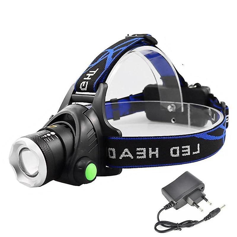 Slowmoose Portable Zooming Led Headlight For Camping/hiking Have 2x18650 Battery