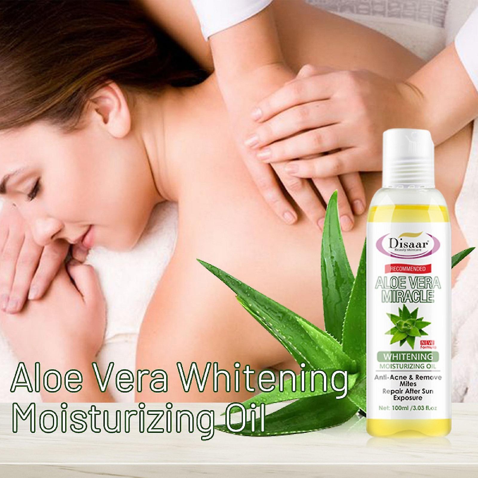 Exsha Disaar Aloe Vera Body Oil Hydrating Moisturizing Skin Massage Relaxing Massage