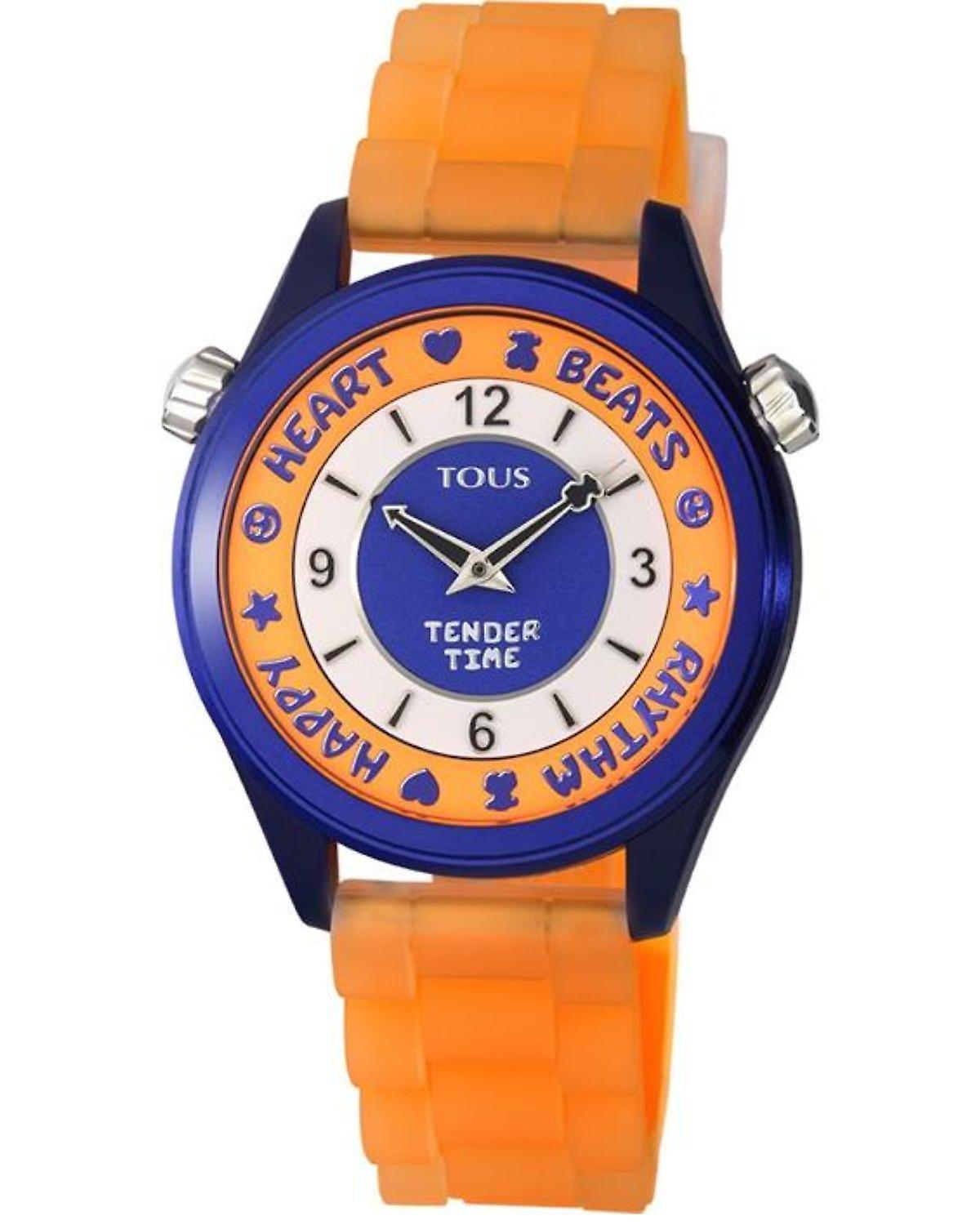 Tous watches tender time watch for Women Analog Quartz with Silicone bracelet 200350998