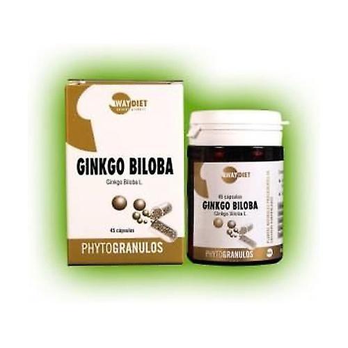 Waydiet Natural Products Ginkgo Biloba Phytogranulos 45 capsules