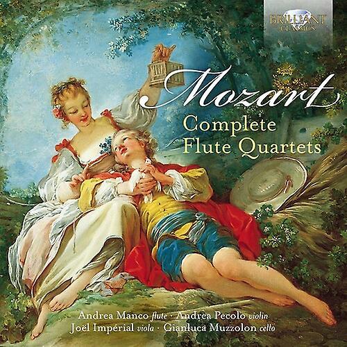 Brilliant Classics Mozart / Manco / Muzzolon - Complete Flute Quartets  [COMPACT DISCS] USA import