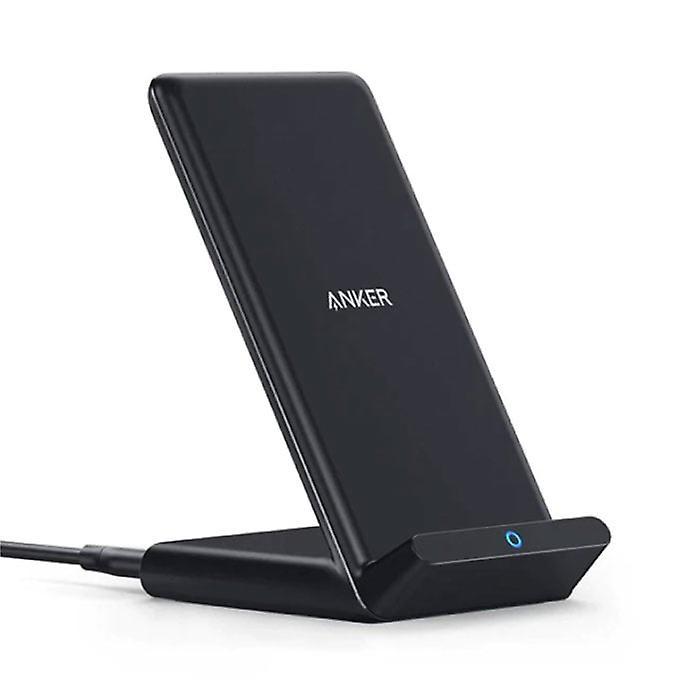 ANKER Powerwave Wireless Charger - Fast Charge Qi Universal Charger 10W Wireless Charging Pad Black