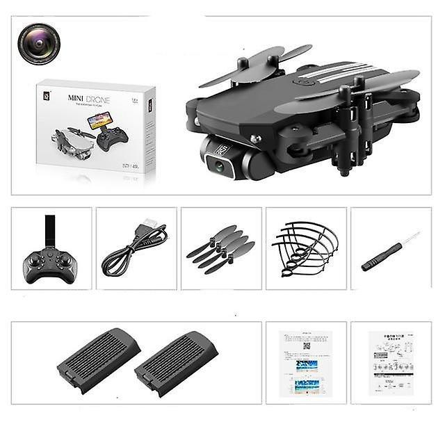 Slowmoose Ls Mini Drone - 4k Quadcopter Foldable 1080P Black 2B Box