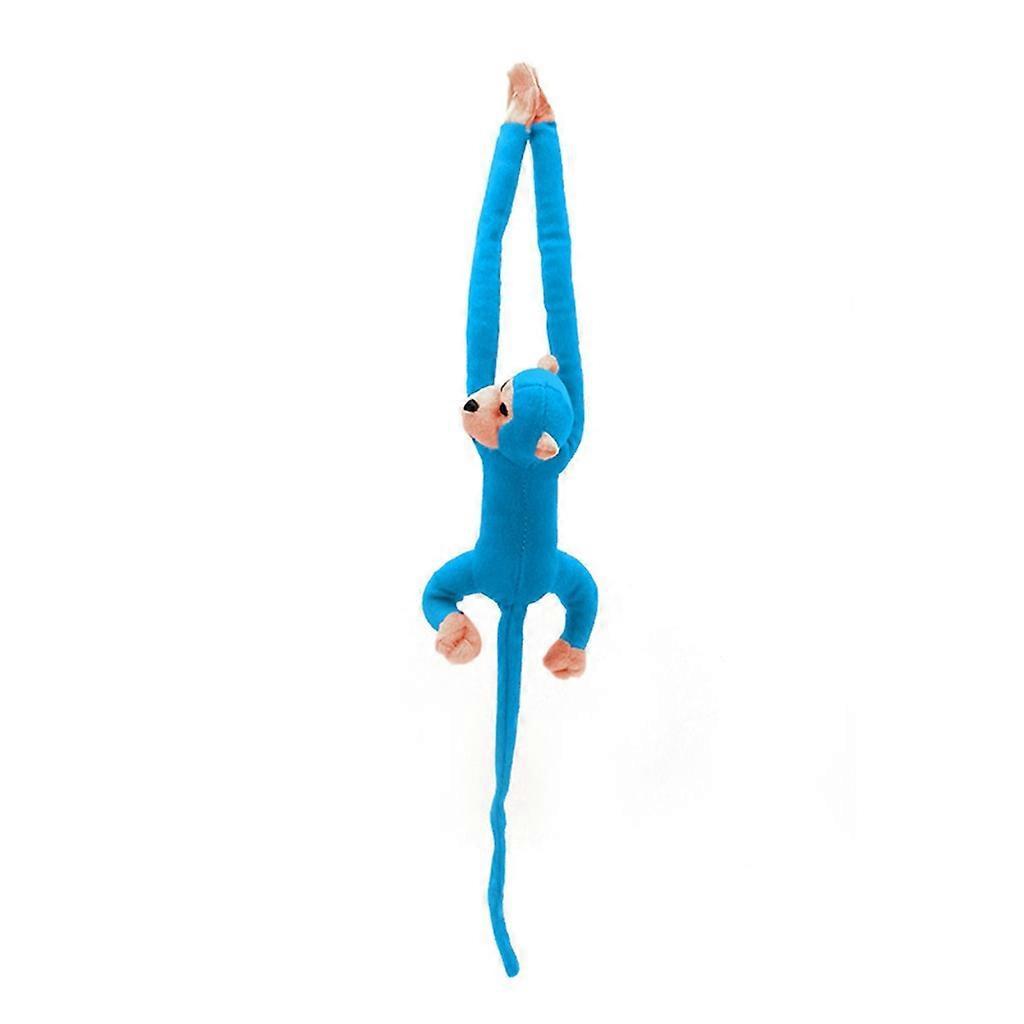 Unbrand 23 Long-Armed Monkey Plush Doll Lovely Plush Toy Stuffed Animal Children Gift Blue