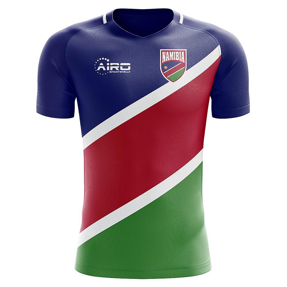 Airo Sportswear 2024-2025 Namibia Home Concept Football Shirt Blue L