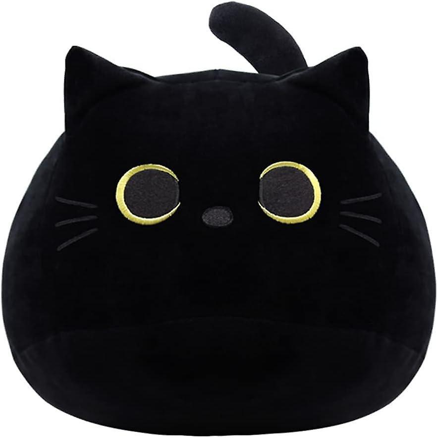 Ruitong Black Cat Plush Toy 16'' Black Cat Pillow 40CM