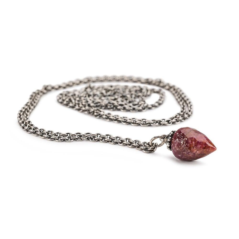 Women's Trollbeads Fantasy Necklace With Ruby Size 80cm