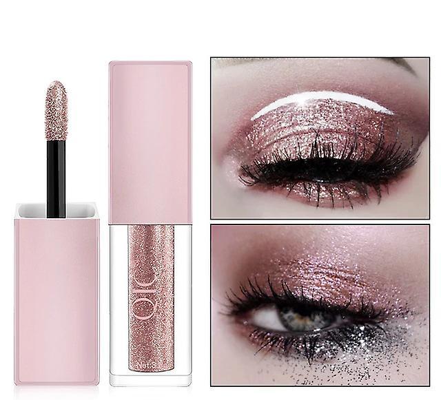 Slowmoose Glitter & Shimmer Liquid Eye Shadow For Makeup Rose Gold