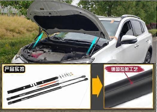 Arysiedder For Toyota RAV4 2013-2019 2020-2022 Two Sides Auto Bonnet Hood Gas Struts Shock Struts Lift Supports YJD