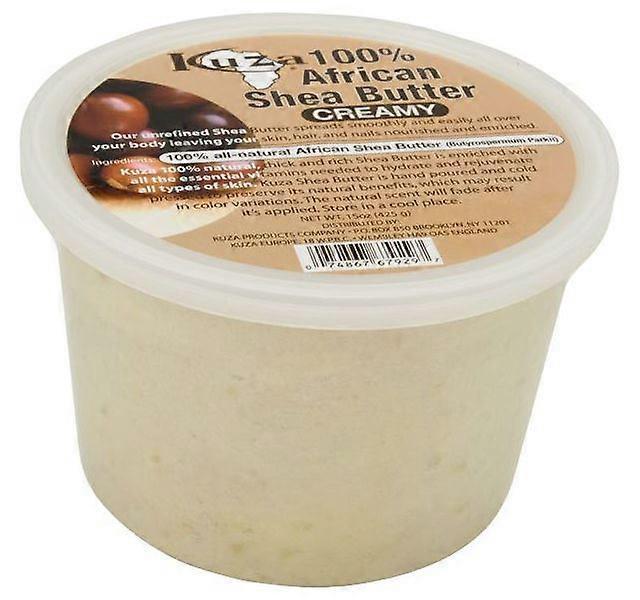 Kuza 100% African Shea Butter CREAMY 15 oz Regular