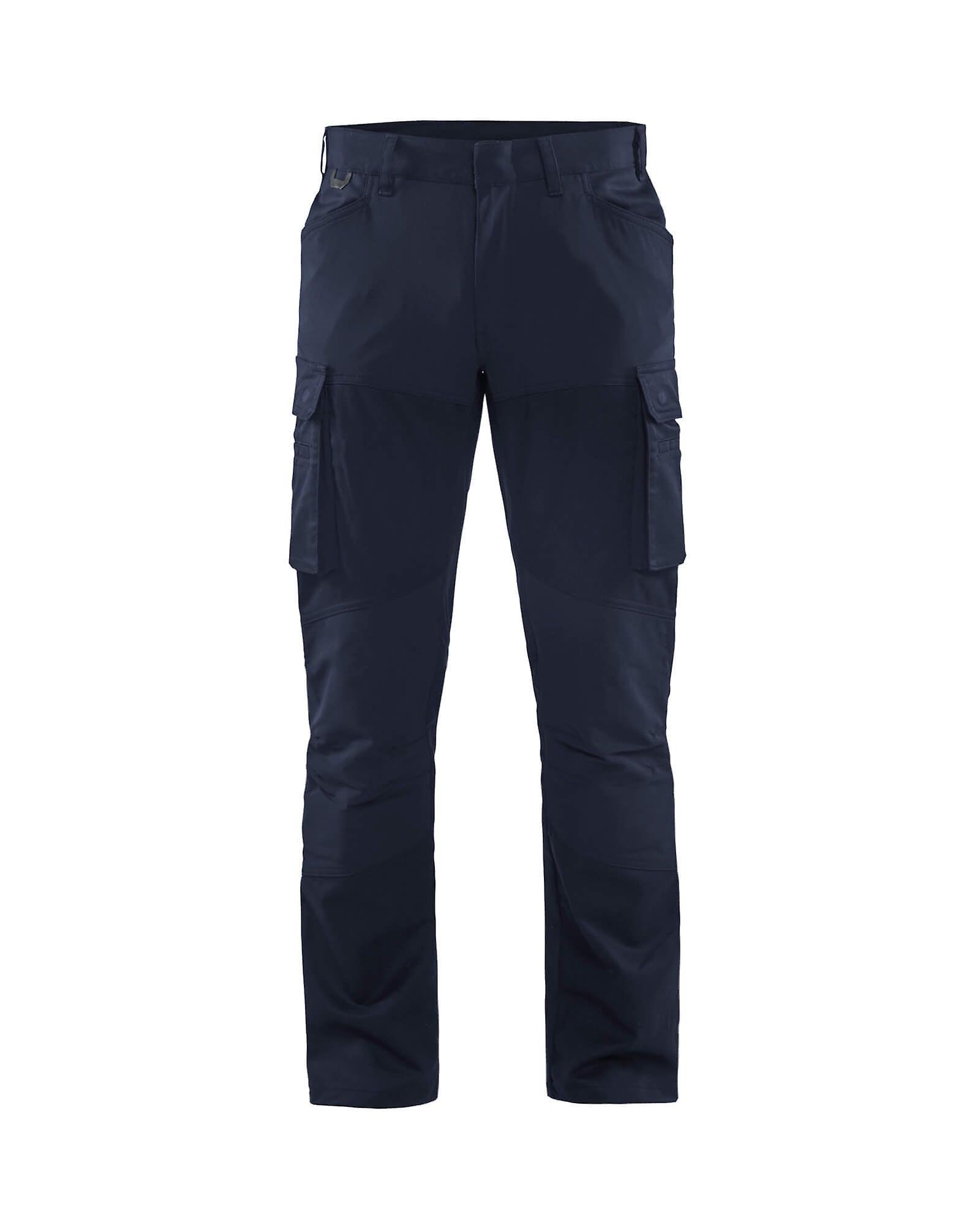 Blaklader 1457 service trousers stretch - mens (14571830) Dark navy blue