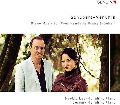 Genuin Schubert / Menuhin,Mookie-Lee / Menuhin,Jeremy - Piano Music for Four Hands By Franz Schubert  [COMPACT DISCS] USA import