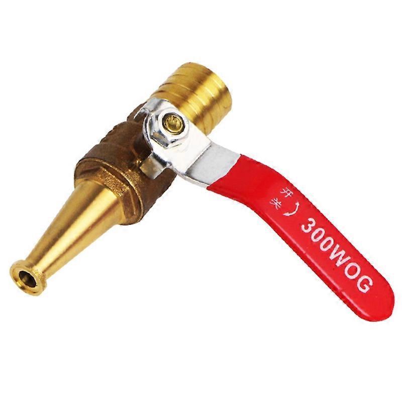 Unbrand Solid Brass Hose Nozzle Heavy Duty High Pressure Hose Nozzle For Garden Hose