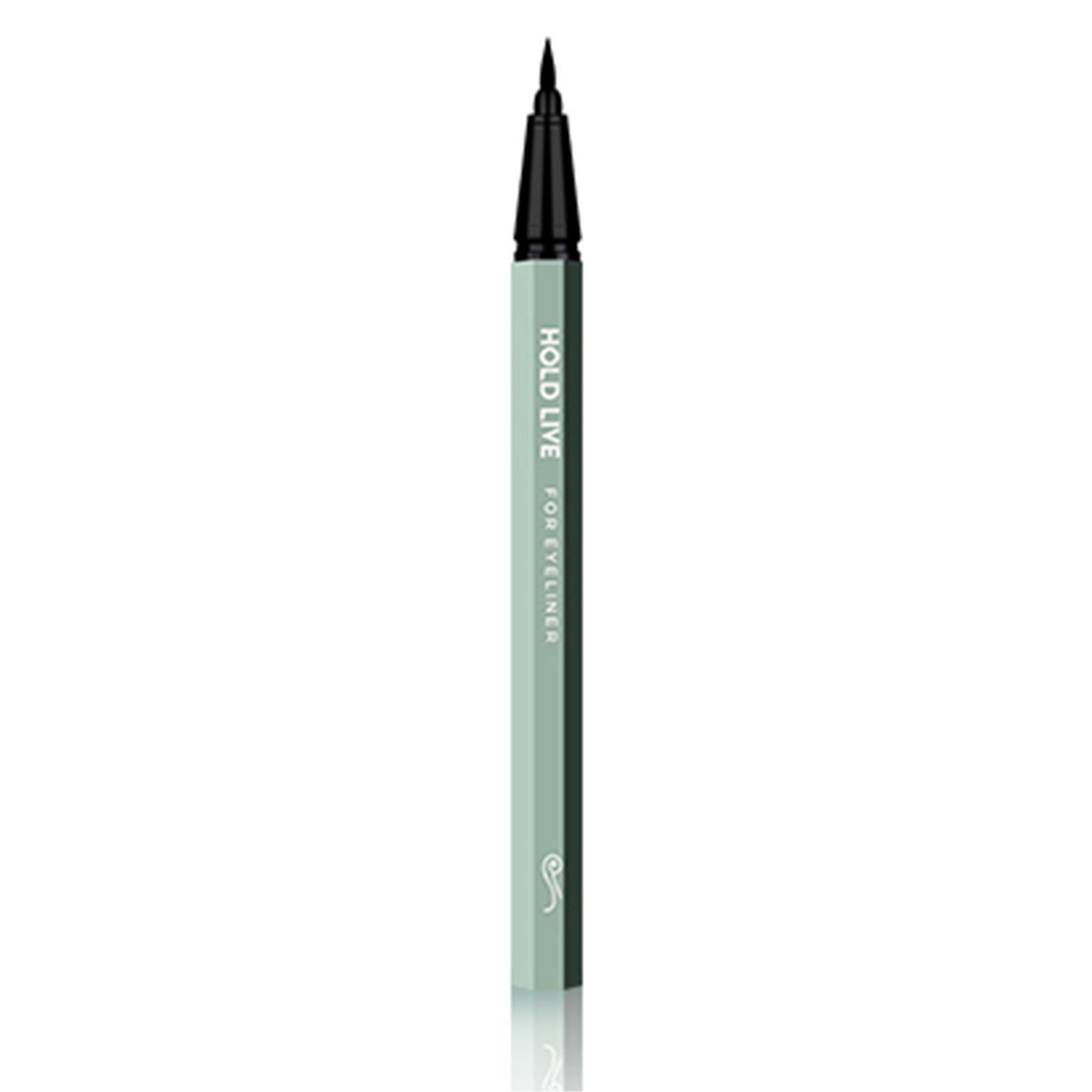 Hold Live 0.6ml Ultra-fine Natural Liquid Eyeliner Pen Quick-drying Waterproof Sweat-proof Smudge-proof Delicate Eye Makeup