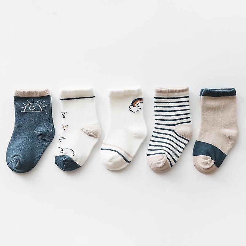 Slowmoose Winter/autumn Baby Cotton Socks 12M