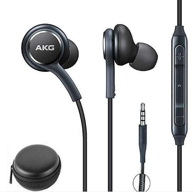 Slowmoose Earphones Eo/ig955/akg-headset, Type C With Mic-wired S8 S9 black with box