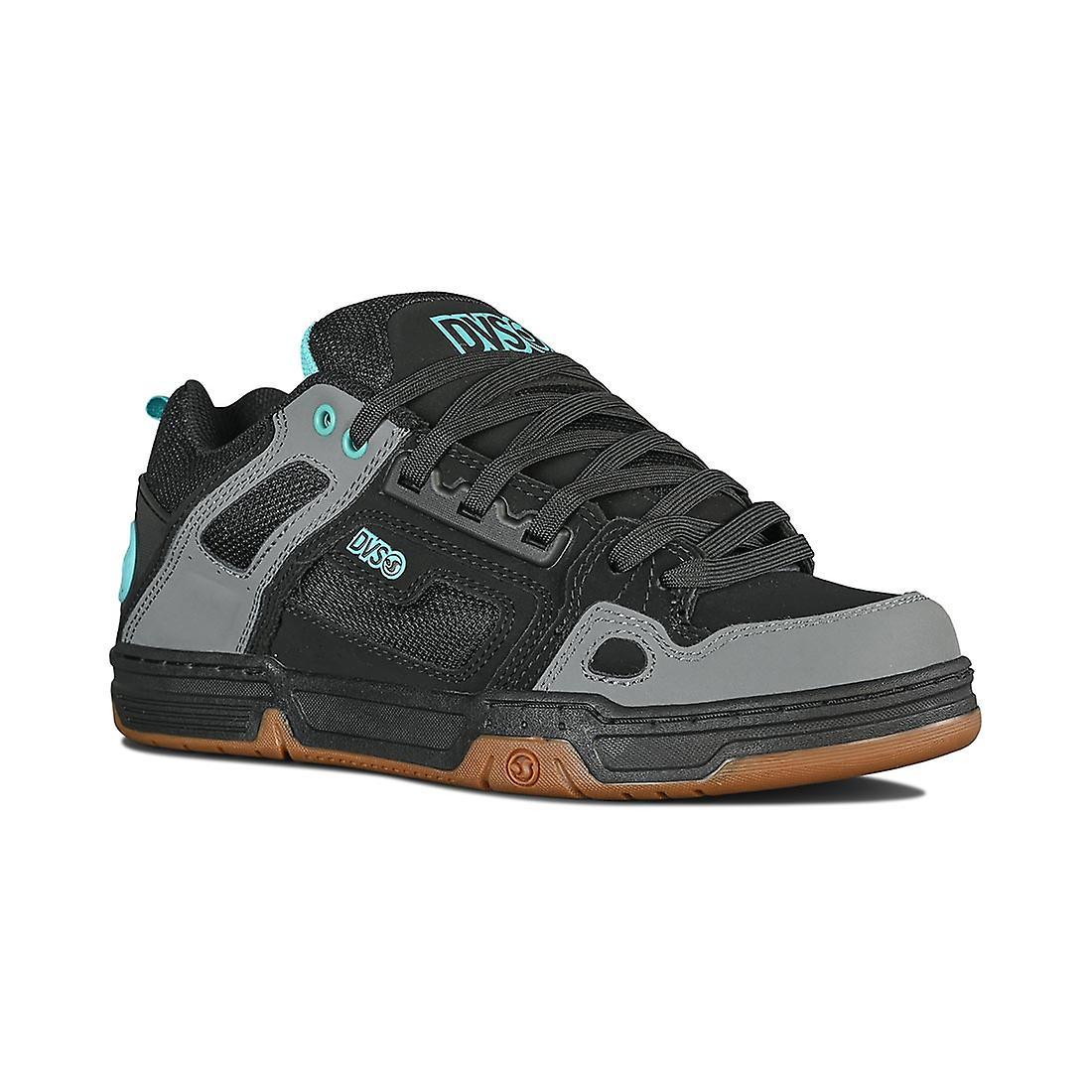 DVS Comanche Skate Shoes - Black/Turquoise/Gum UK 8.5 / EU 43