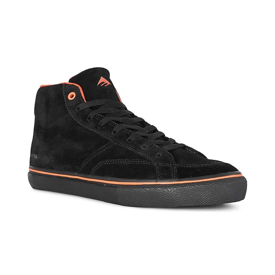 Emerica x Biltwell Omen Hi Skate Shoes - Black UK 9 / EU 43