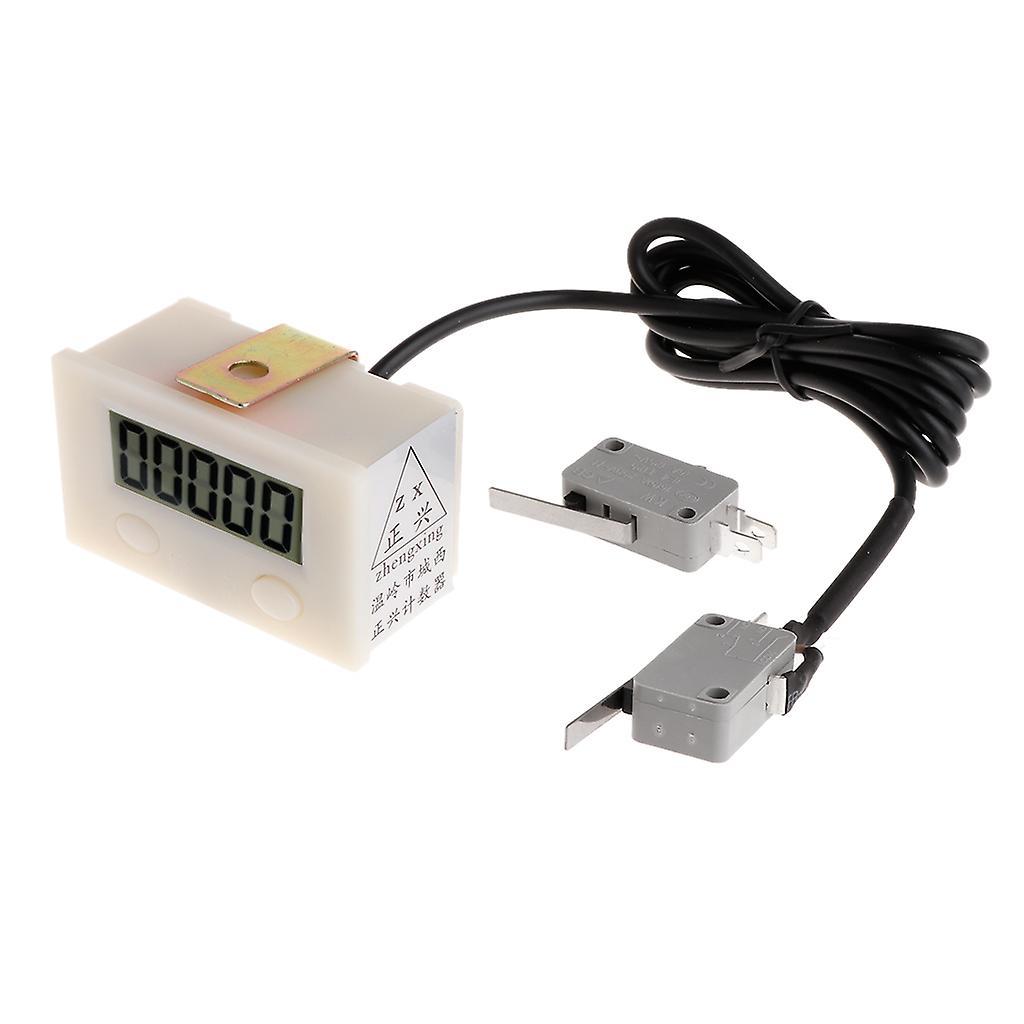 unbrand Durable 5-digit Punch Electronic Counter Inductive Lcd Display Proximity Switch