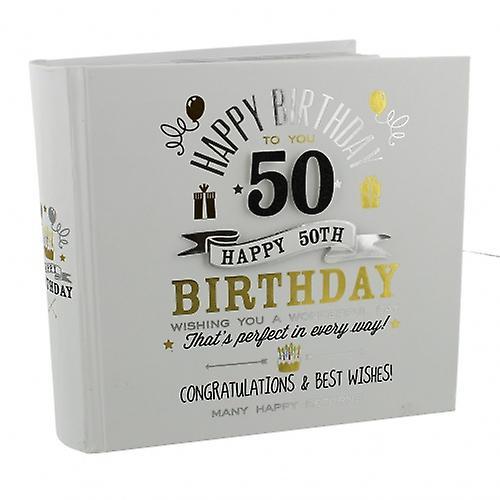 Widdop Signography 50th Birthday Gift Photo Album