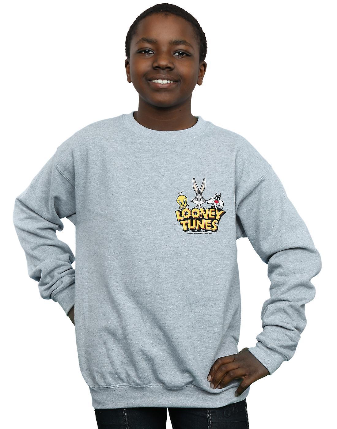 Group Faux Pocket Sweatshirt