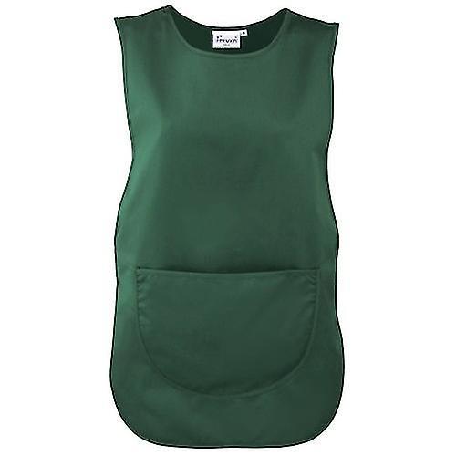 Premier Ladies/Womens Pocket Tabard / Workwear (Pack of 2) Lime XL