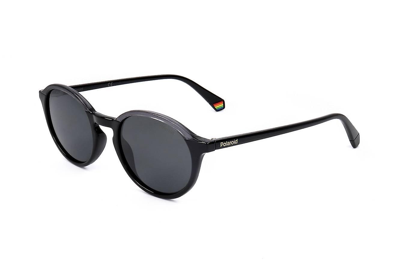 Sunglasses Polaroid PLD 6125/S 08A BLACK GREY 50/21/145 UNISEX 50 mm