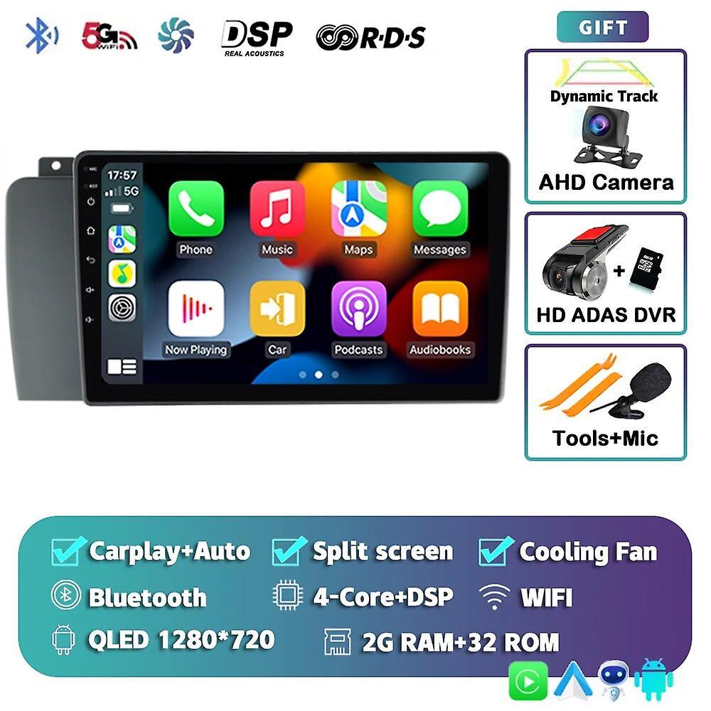 Bicaco Android13 Carplay Auto For Volvo Xc70 V70 S60 2004 2005 2006 2007 2008 2009 Car Radio Multimedia Player Video Stereo 2din Dsp Bt 2G-32G CAM DVR